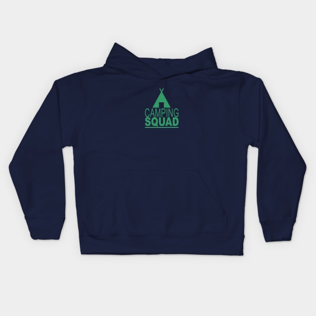 CAMPING Kids Hoodie by Alkahfsmart